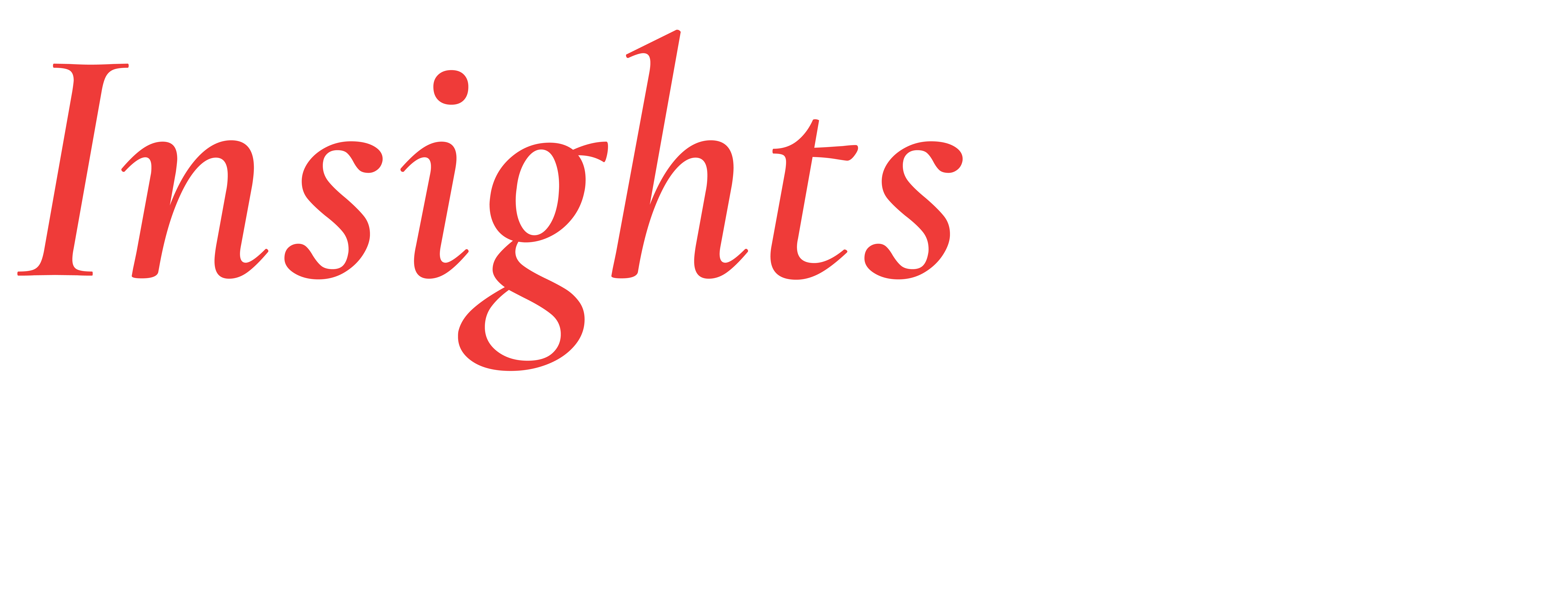 Insights and Thought Leadership